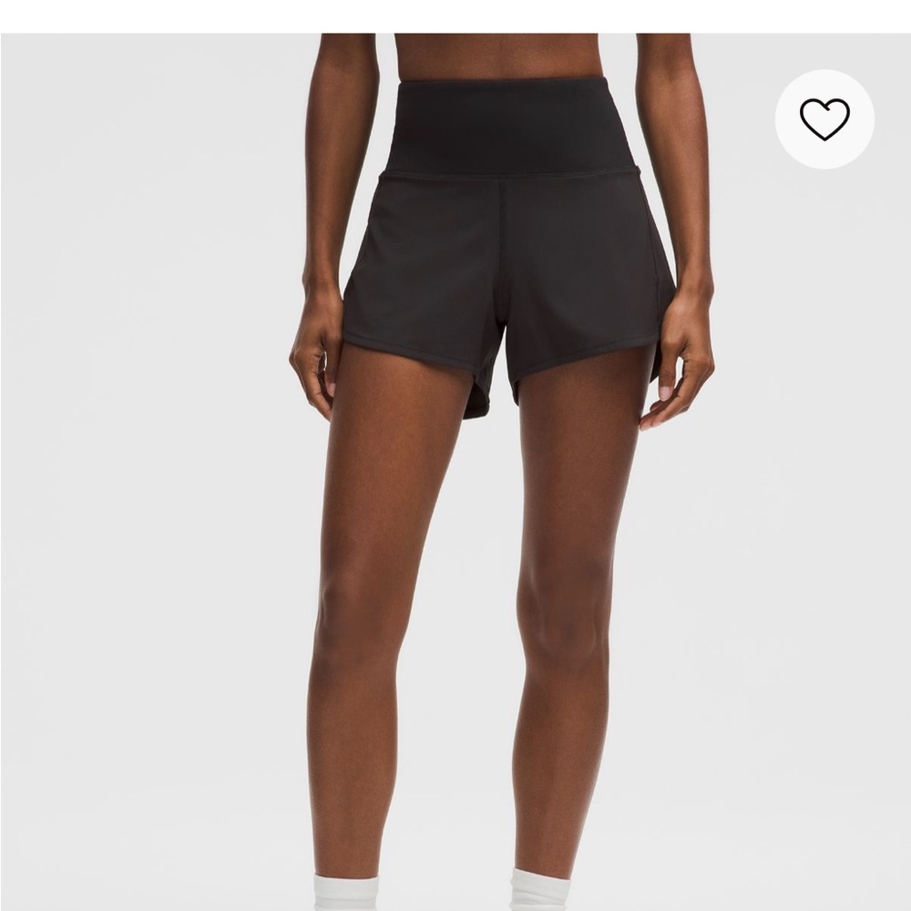 lululemon athletica Black Women's size 6 Shorts. Speed up high rise lined